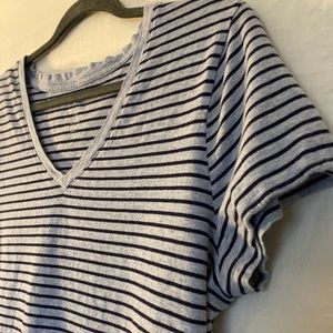 Gap Striped V-Neck